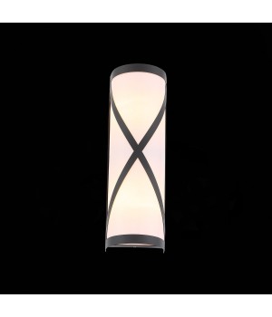 SL076.411.01 Светильник уличный настенный ST-Luce Черный/Белый E27 2*60W AGIO-foto3