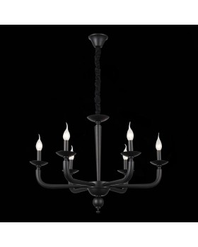 SL1114.403.06 Люстра подвесная ST-Luce Черный E14 6*40W FORTEZA-foto9