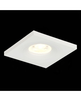 ST205.518.01 Св-к встр. Мат. белый GU10 1*50W L94xW94xH27 220V Без ламп GERA-foto6