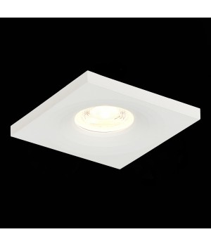 ST205.518.01 Св-к встр. Мат. белый GU10 1*50W L94xW94xH27 220V Без ламп GERA-foto6