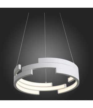 SL963.503.01 Люстра подвесная ST-Luce Белый/Белый LED 1*45W 4000K GENUINE-foto4