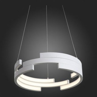 SL963.503.01 Люстра подвесная ST-Luce Белый/Белый LED 1*45W 4000K GENUINE-foto4