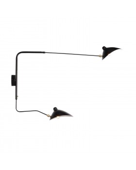 SL305.401.02 Светильник настенный ST-Luce Черный/Черный, Белый E27 2*60W SPRUZZO-foto11