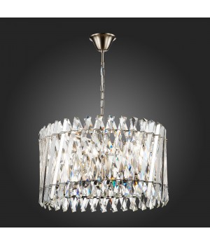 SL1170.103.06 Люстра подвесная ST-Luce Никель/Прозрачный E14 6*40W FABIO-foto5