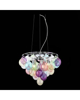 SL432.153.05 Светильник подвесной ST-Luce Хром/Разноцветный E27 5*60W SOSPIRO-foto6