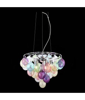 SL432.153.05 Светильник подвесной ST-Luce Хром/Разноцветный E27 5*60W SOSPIRO-foto6