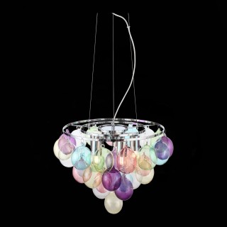SL432.153.05 Светильник подвесной ST-Luce Хром/Разноцветный E27 5*60W SOSPIRO-foto6