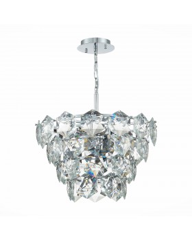 SL1631.103.06 Люстра подвесная ST-Luce Хром/Прозрачный E14 6*40W Viterbo-foto2