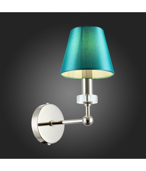 SL1755.171.01 Светильник настенный ST-Luce Никель/Зеленый E14 1*40W VIORE-foto7