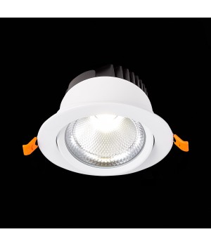 ST211.538.15.36 Св-к встр. Белый LED 1*15W 3000K 1 125Lm Ra80 36° IP20 D109xH65 220-240V MIRO-foto9