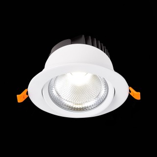 ST211.538.15.36 Св-к встр. Белый LED 1*15W 3000K 1 125Lm Ra80 36° IP20 D109xH65 220-240V MIRO-foto9