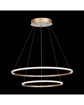 ST604.243.56 Светильник подвесной ST-Luce Золотистый/Белый LED 1*56W 4000K ST604 OUT-foto3