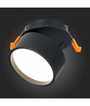 ST651.448.09 Встраиваемый поворотный светильник Черный LED 1*9W 4000K 720Lm Ra>90 120° IP20 D85xH68 170-240VV ST651-foto7