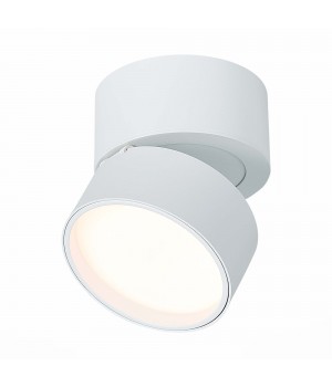 ST651.532.09 Светильник потолочный поворотный Белый LED 1*9W 3000K 720Lm Ra>90 120° IP20 D85xH87 170-240VV ST651