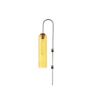 SL1145.191.01 Светильник настенный ST-Luce Хром/Янтарный E27 1*60W CALLANA-foto2