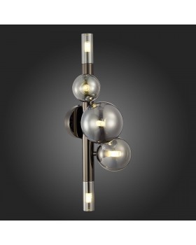 SL1509.401.05 Светильник настенный ST-Luce Черный/Дымчатый G9 5*5W CIELO-foto4