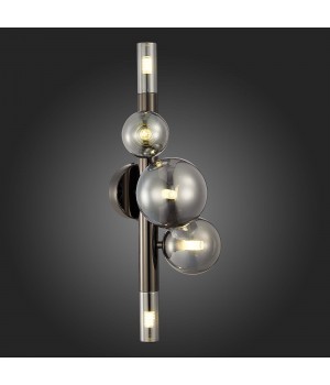 SL1509.401.05 Светильник настенный ST-Luce Черный/Дымчатый G9 5*5W CIELO-foto4