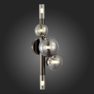 SL1509.401.05 Светильник настенный ST-Luce Черный/Дымчатый G9 5*5W CIELO-foto4