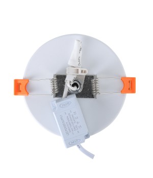 ST104.502.06 Светильник потолочный Белый LED 1*6W 3000K 468Lm Ra>80 120° IP20 D110xH20 170-240V CIAMELLA-foto3