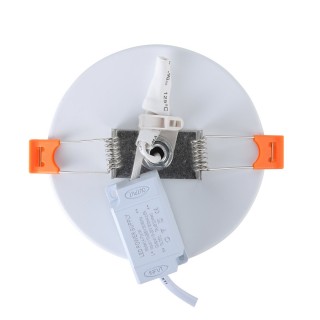 ST104.502.06 Светильник потолочный Белый LED 1*6W 3000K 468Lm Ra>80 120° IP20 D110xH20 170-240V CIAMELLA-foto3