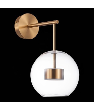 SL1133.201.01 Бра ST-Luce Латунь/Прозрачный LED 1*14W 3000K BOPONE-foto4