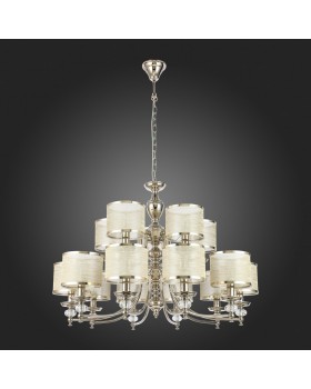 SL1750.103.15 Люстра подвесная ST-Luce Никель/Золотистый E14 15*40W CORESIA-foto6