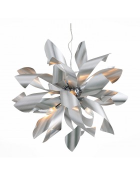 SL453.003.06E Люстра подвесная ST-Luce Алюминий/Алюминий E14 6*40W SPIRAGLIO-foto2