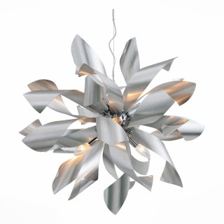 SL453.003.06E Люстра подвесная ST-Luce Алюминий/Алюминий E14 6*40W SPIRAGLIO-foto2