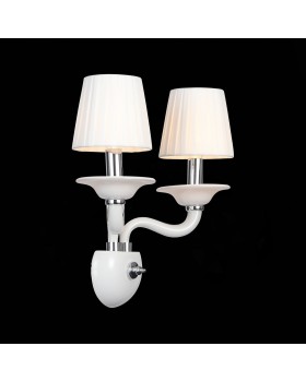 SL1112.501.02 Бра ST-Luce Хром, Белый/Белый E14 2*40W SERENATTA-foto7