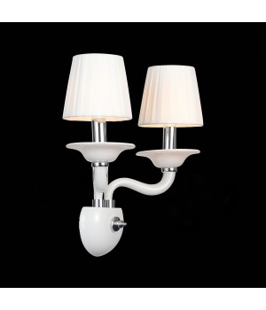 SL1112.501.02 Бра ST-Luce Хром, Белый/Белый E14 2*40W SERENATTA-foto7