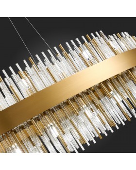 SL1158.303.32 Люстра подвесная ST-Luce Латунь/Латунь, Прозрачный G9 32*5W NITIDO-foto12