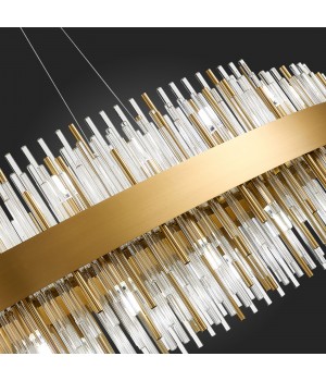 SL1158.303.32 Люстра подвесная ST-Luce Латунь/Латунь, Прозрачный G9 32*5W NITIDO-foto12