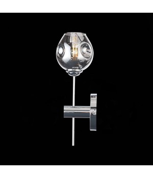 SL1500.101.01 Светильник настенный ST-Luce Хром/Дымчатый E14 1*40W FOVIA-foto5