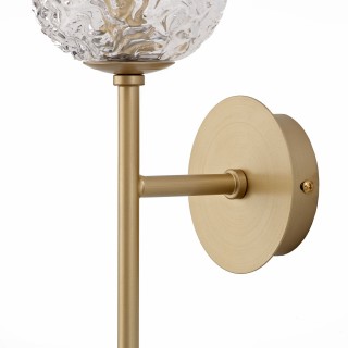 SL1152.201.01 Светильник настенный ST-Luce Золотистый/Прозрачный G9 1*5W ARCOBALINO-foto11