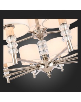 SL1751.103.15 Люстра подвесная ST-Luce Никель/Белый E14 15*40W ENITA-foto12