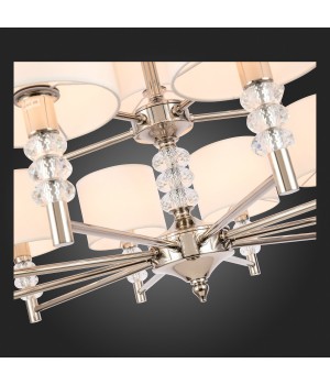 SL1751.103.15 Люстра подвесная ST-Luce Никель/Белый E14 15*40W ENITA-foto12