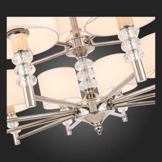 SL1751.103.15 Люстра подвесная ST-Luce Никель/Белый E14 15*40W ENITA-foto12