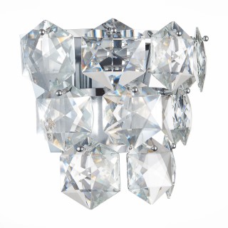 SL1631.101.01 Бра ST-Luce Хром/Прозрачный E14 1*40W Viterbo-foto3