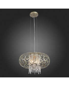 SL1101.203.05 Люстра подвесная ST-Luce Шампань/Шампань, Прозрачный E14 5*40W DOLCIMA-foto7