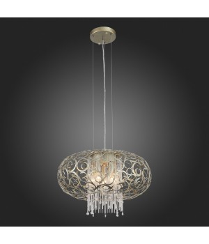 SL1101.203.05 Люстра подвесная ST-Luce Шампань/Шампань, Прозрачный E14 5*40W DOLCIMA-foto7