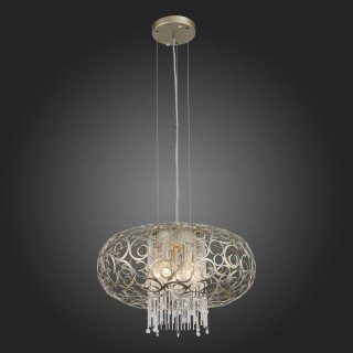 SL1101.203.05 Люстра подвесная ST-Luce Шампань/Шампань, Прозрачный E14 5*40W DOLCIMA-foto7