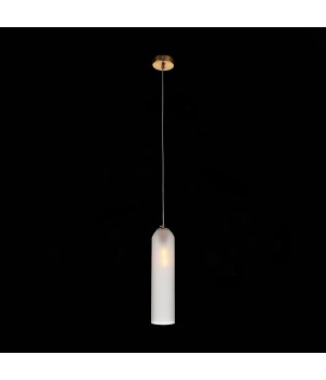 SL1145.353.01 Светильник подвесной ST-Luce Латунь/Белый E27 1*60W CALLANA-foto4