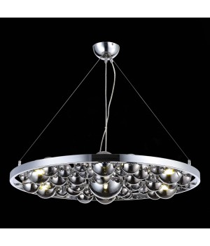 SL1510.103.07 Люстра подвесная ST-Luce Хром/Дымчатый G9 7*5W Olmi-foto6