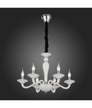 SL1112.503.06 Люстра подвесная ST-Luce Хром, Белый/Белый E14 6*40W SERENATTA-foto9