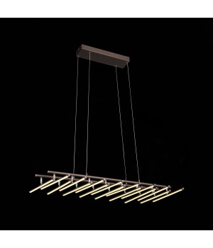 SLD003.303.16 Люстра подвесная ST-Luce Кофейный/Белый LED 16*8W 4000K PIACOD-foto8