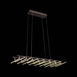 SLD003.303.16 Люстра подвесная ST-Luce Кофейный/Белый LED 16*8W 4000K PIACOD-foto8