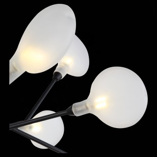 SL411.423.45 Люстра подвесная ST-Luce Черный/Белый G4 45*1,5W RICCARDO-foto6