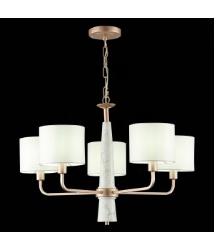 SL1163.203.05 Светильник подвесной ST-Luce Матовое золото/Белый E14 5*40W VELLINO-foto11