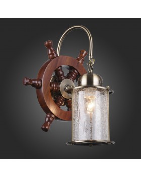 SL150.301.01 Бра ST-Luce Бронза, коричневый/Прозрачный с эфектом трещин E27 1*40W VOLANTINO-foto3