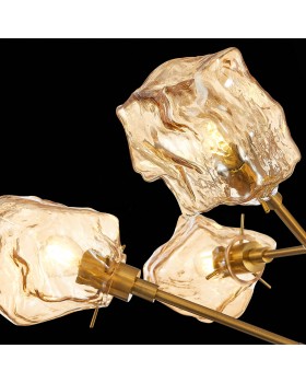 SL1175.302.06 Люстра потолочная ST-Luce латунь/янтарный E14 6*40W Portici-foto6